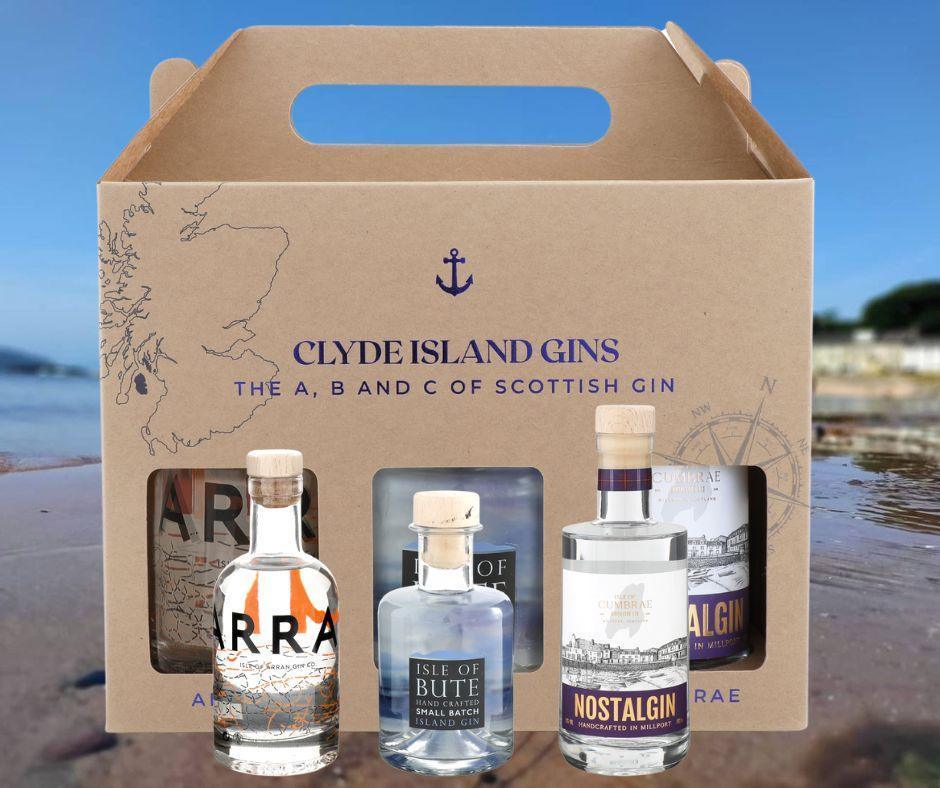 Clyde Island Gins - gift pack