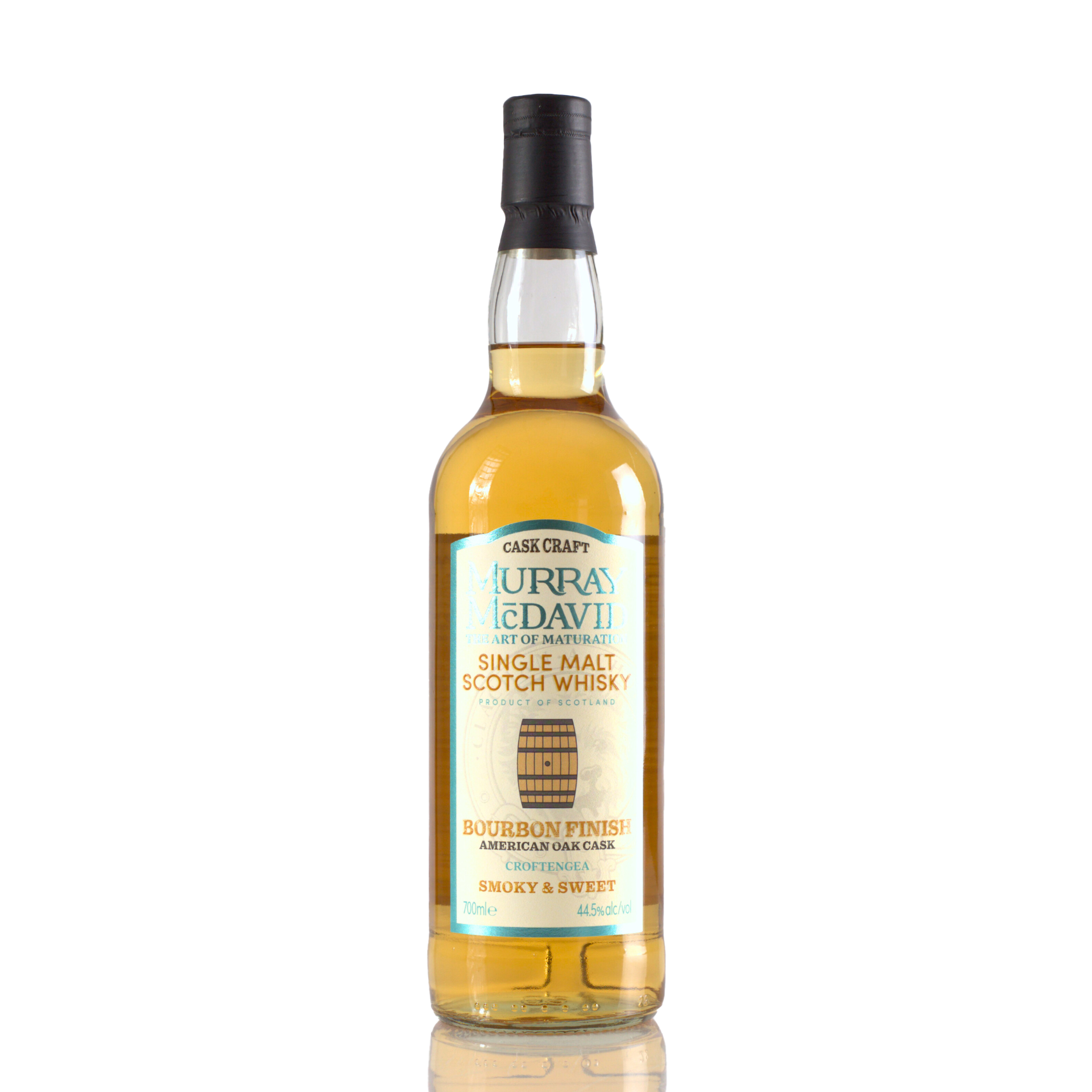 Croftengea Bourbon Finish, whisky de pura malta Murray McDavid