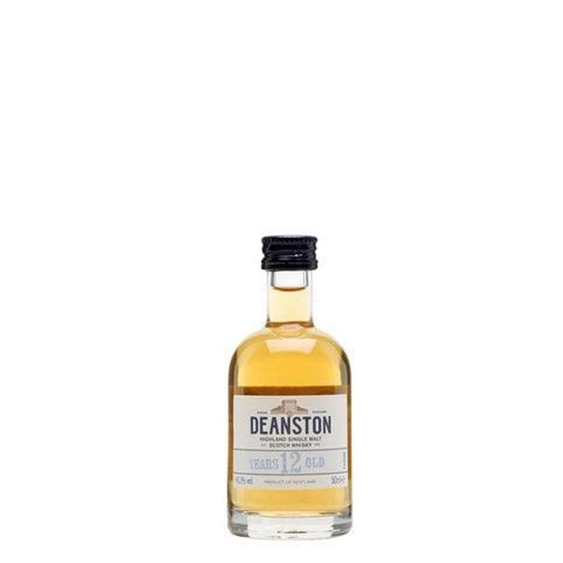 Deanston, 12 Whisky de pura malta, 5cl - miniatura