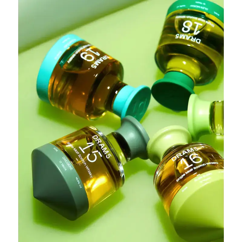 Dram5 BlindBox 5 x 50ml mystery gift set single cask malt whisky - Single Malt Whisky - 20cl