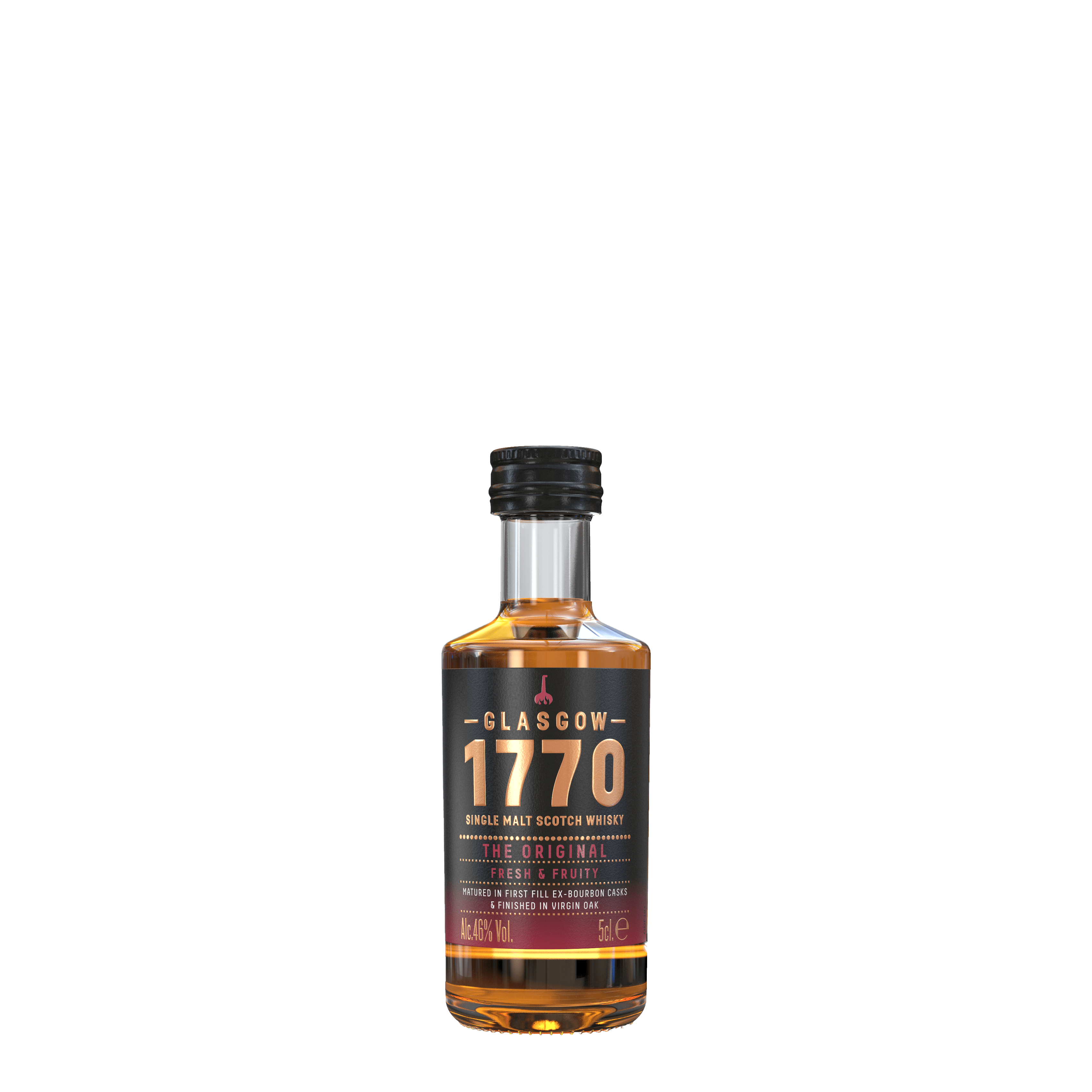 Glasgow 1770 Original Single Malt Whisky 5cl - Miniature