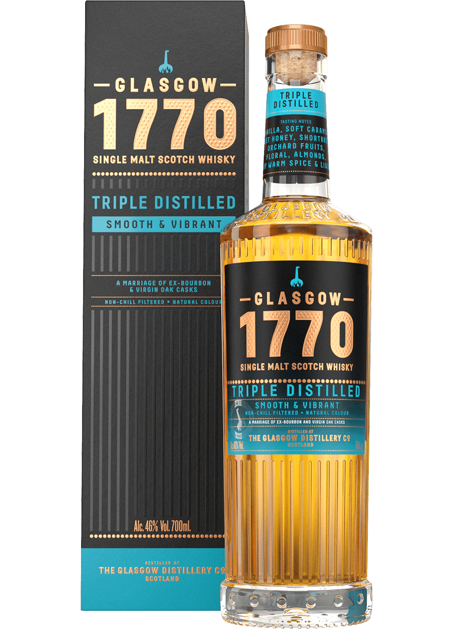 Glasgow, 1770 Release 3 Triple Distilled Whisky