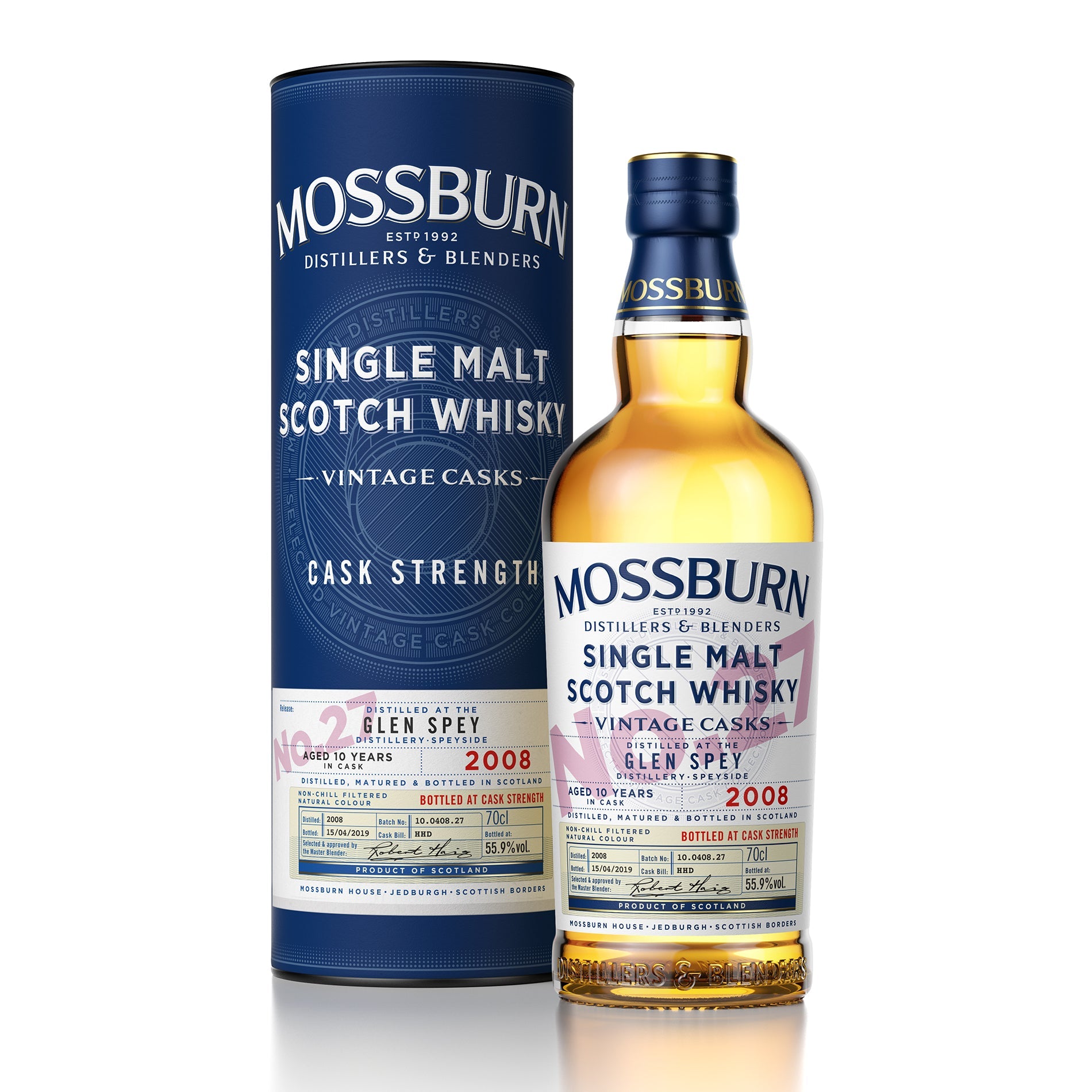 Glen Spey 2008, Mossburn Vintage Casks - Single Malt Whisky