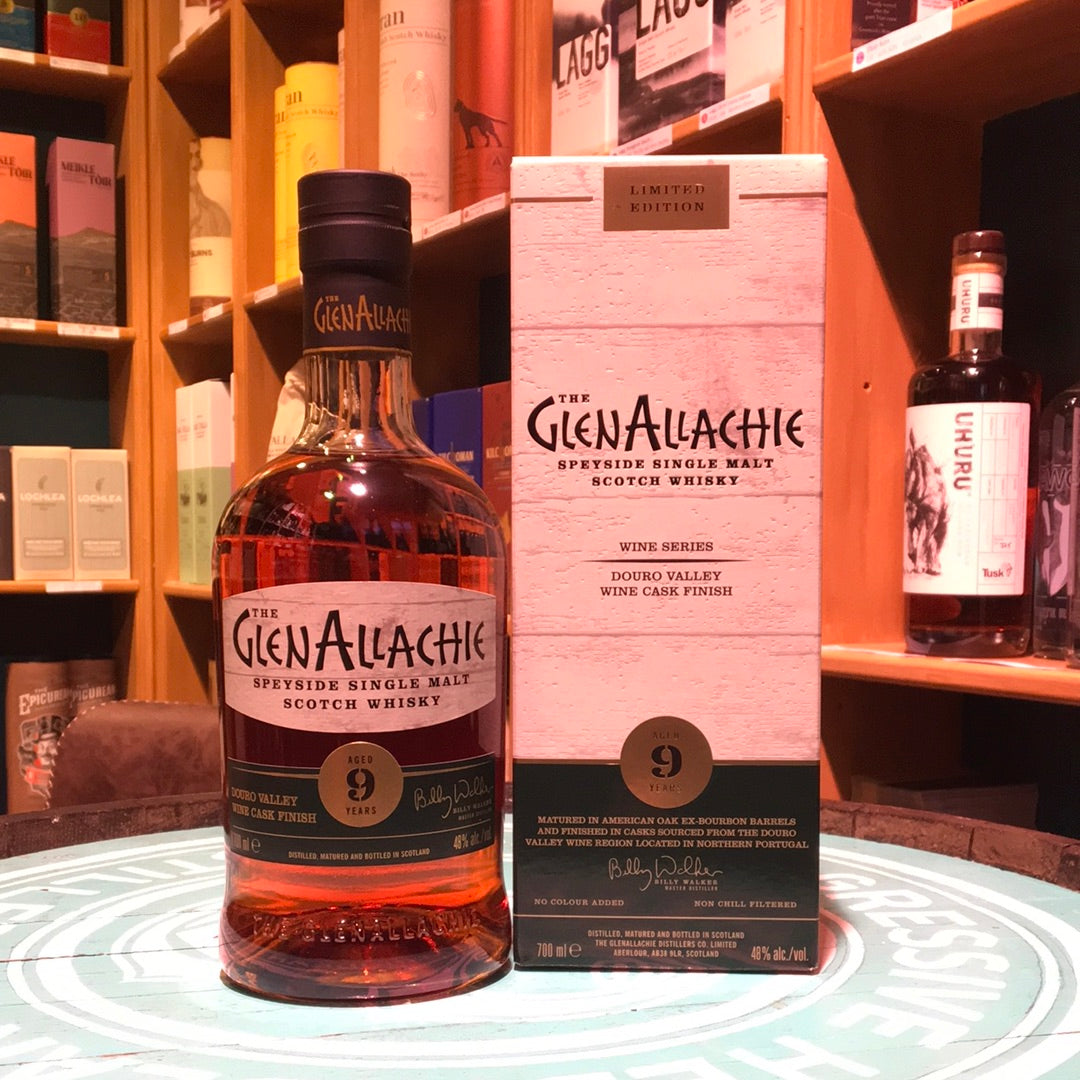 GlenAllachie, 9 Year, Douro Valley Wine Cask Finish Whisky
