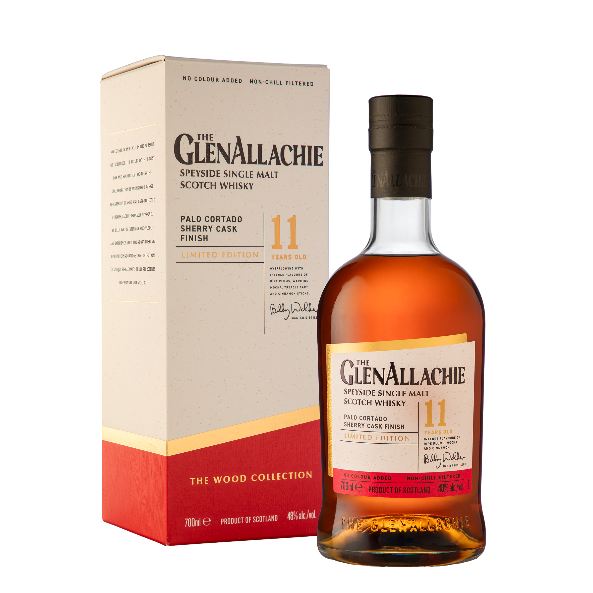Glenallachie 11, The Wood Collection, Palo Cortado Sherry Cask Finish, Single Malt Whisky 70cl