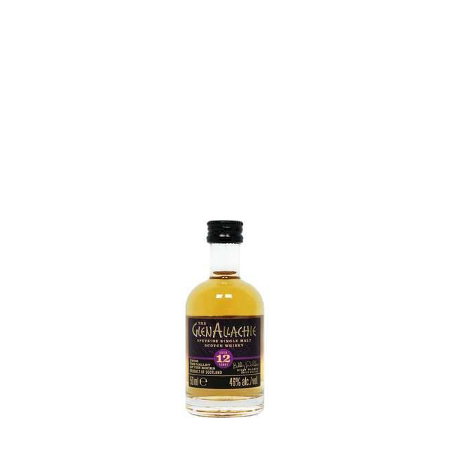 Glenallachie, 12 Single Malt Whisky, 5cl - Miniature