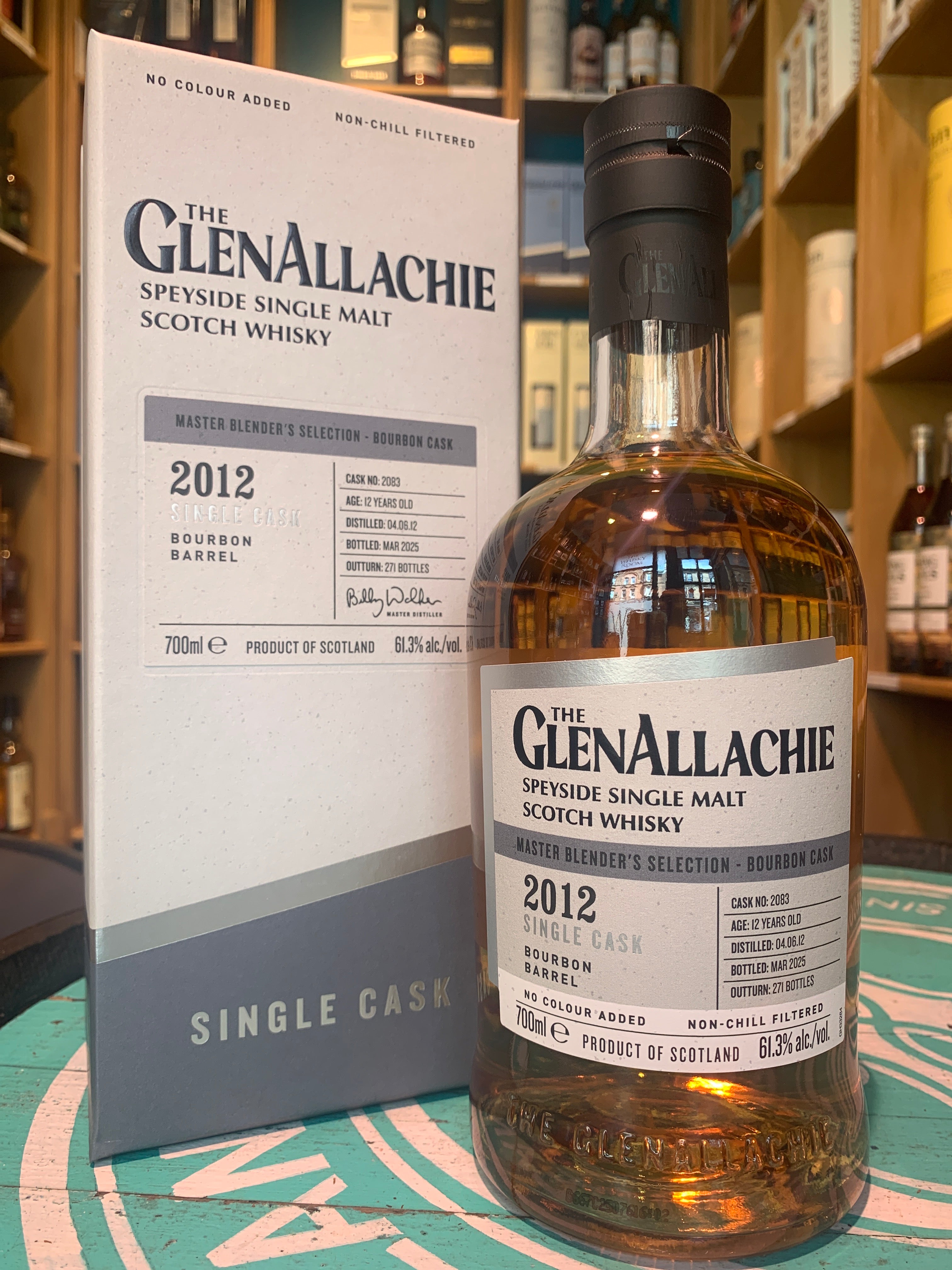 Glenallachie 2012, Bourbon Barrel Single Cask #2083 - Single Malt Whisky