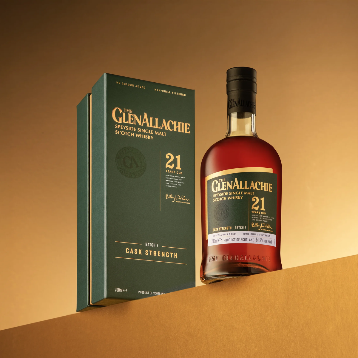 Glenallachie 21, Batch 7 - Single Malt Whisky, 70cl