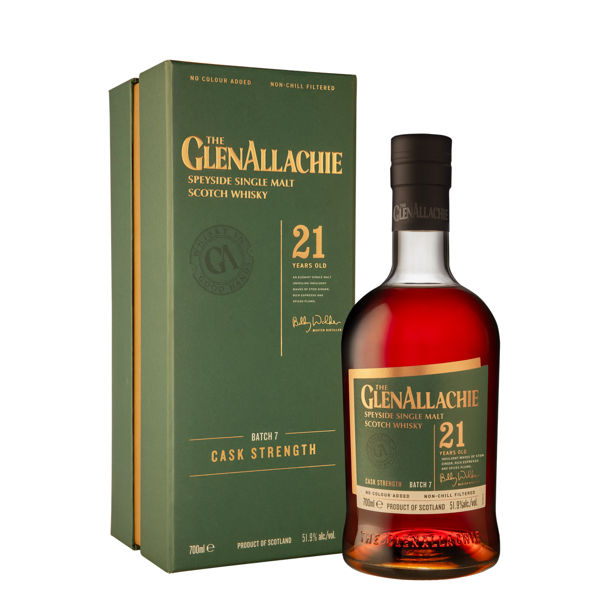 Glenallachie 21, Batch 7 - Single Malt Whisky, 70cl