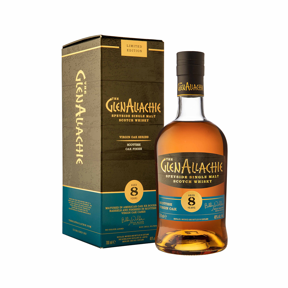 Glenallachie, 8 Scottish Virgin Oak Whisky