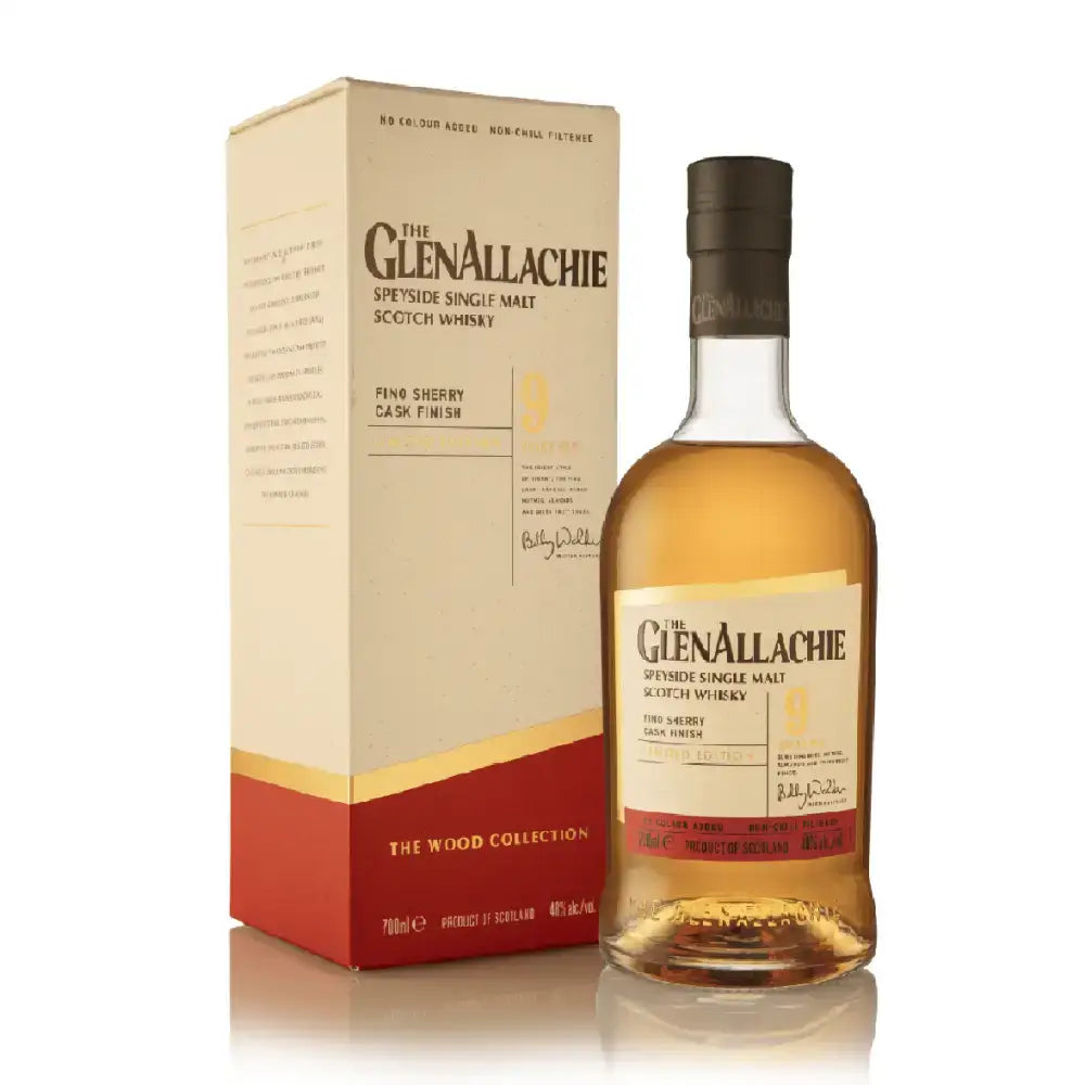 Glenallachie 9 Fino Sherry Cask Finish - Limited Edition Single Malt Whisky - 70cl