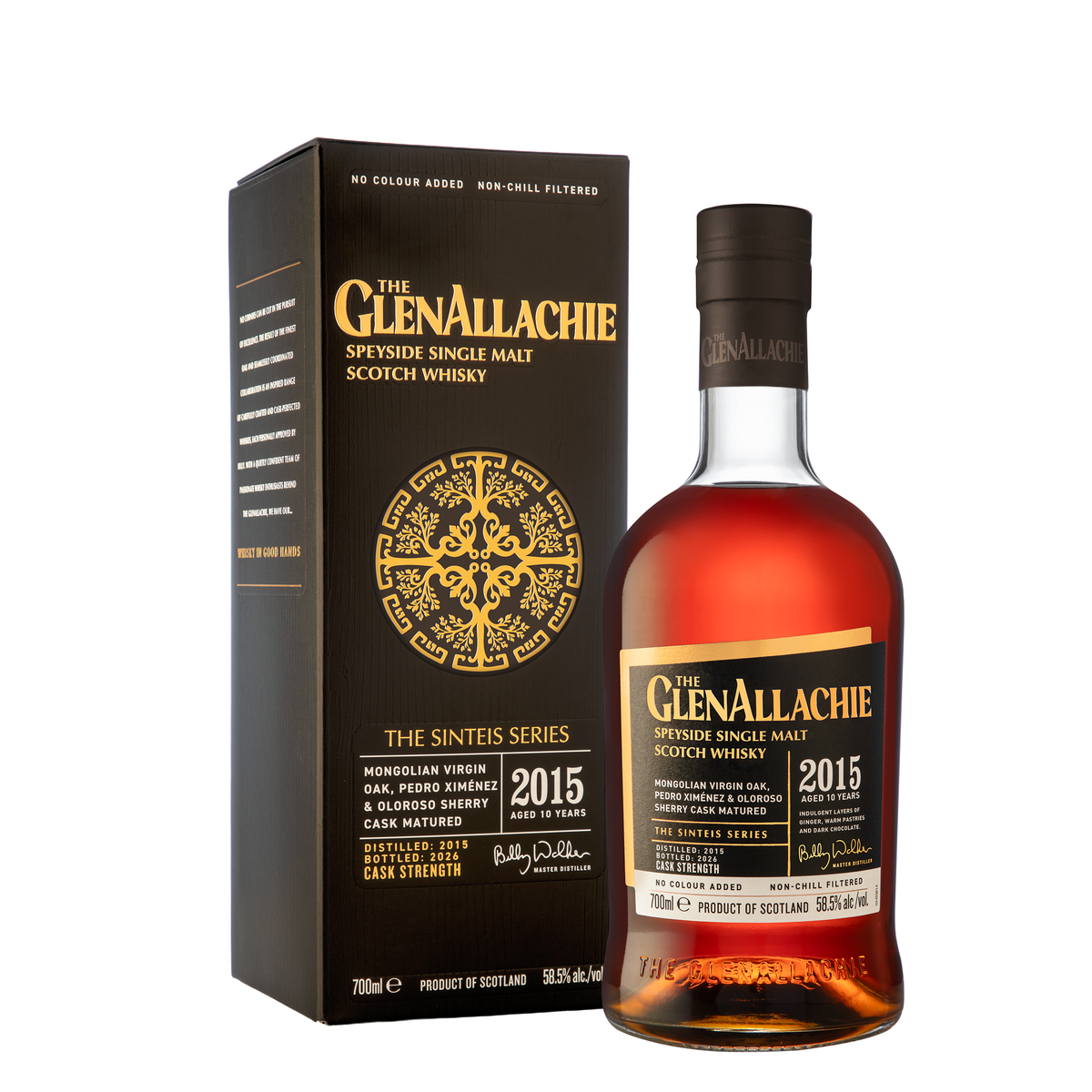 Glenallachie, The Sinteis Series Part 4 - Single Malt Whisky, 70cl