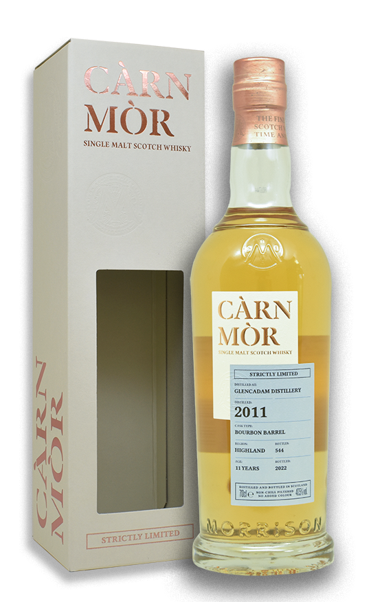 Glencadam, 2011, Bourbon Barrel, Càrn Mòr - Morrison Single Malt Whisky