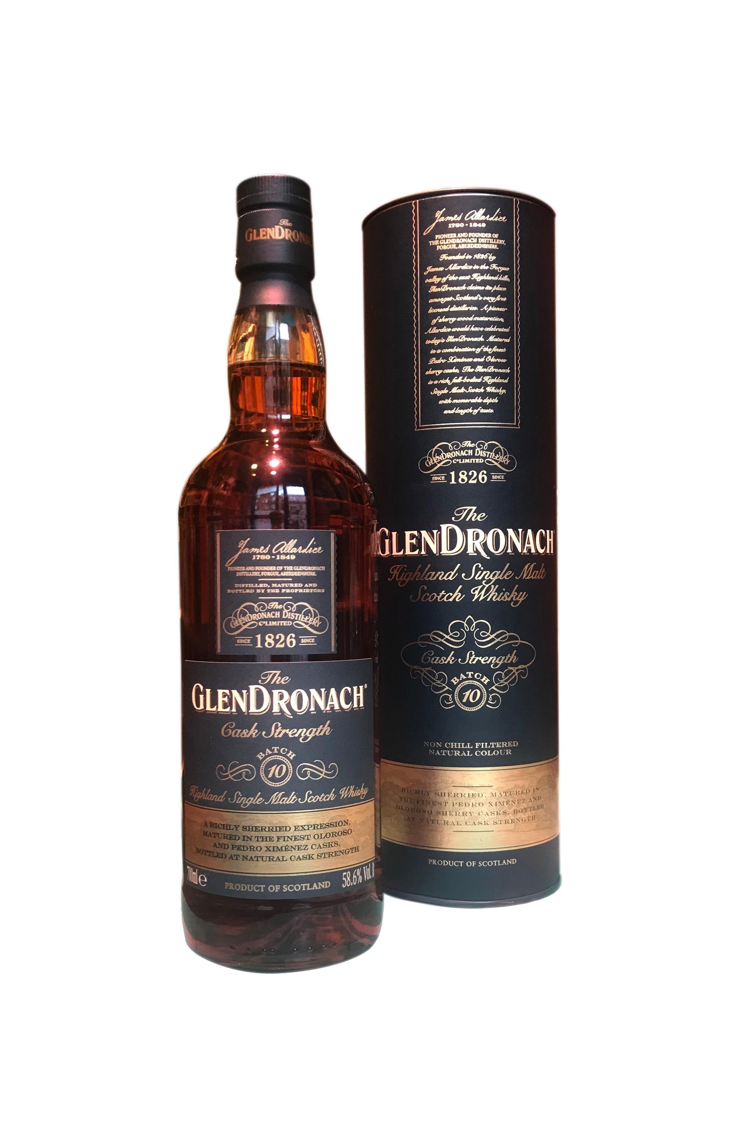 Glendronach, Cask Strength, Batch 10 Whisky