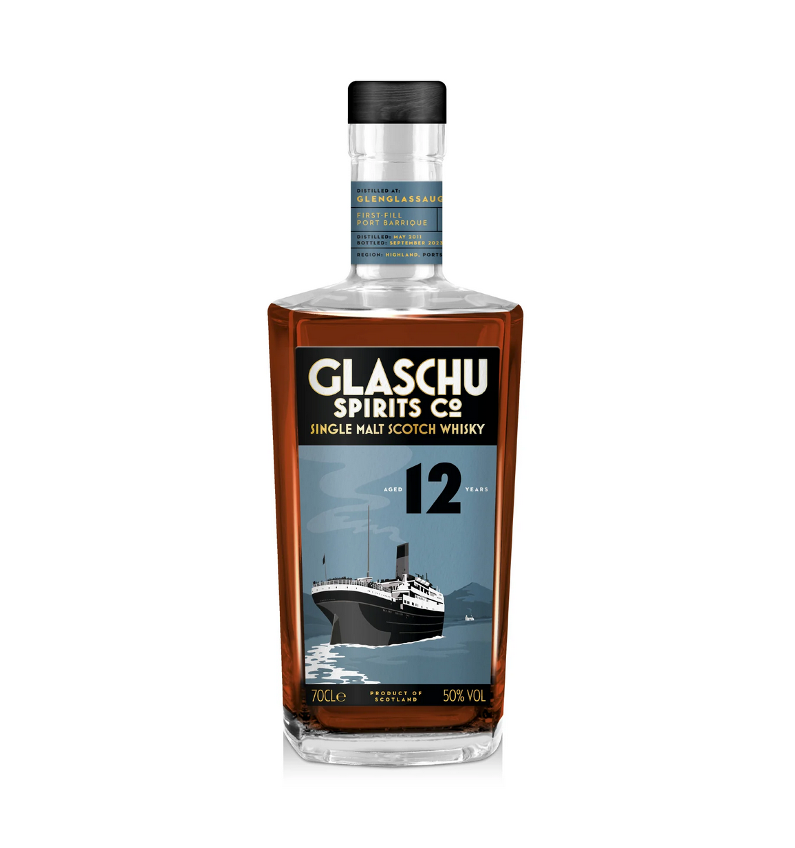 Glenglassaugh 12, Single Cask, Tawny Port Cask Whisky - Glaschu Spirits Co
