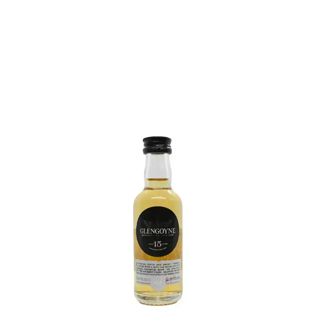 Glengoyne 15 - Single Malt Whisky 5cl Miniature - miniature