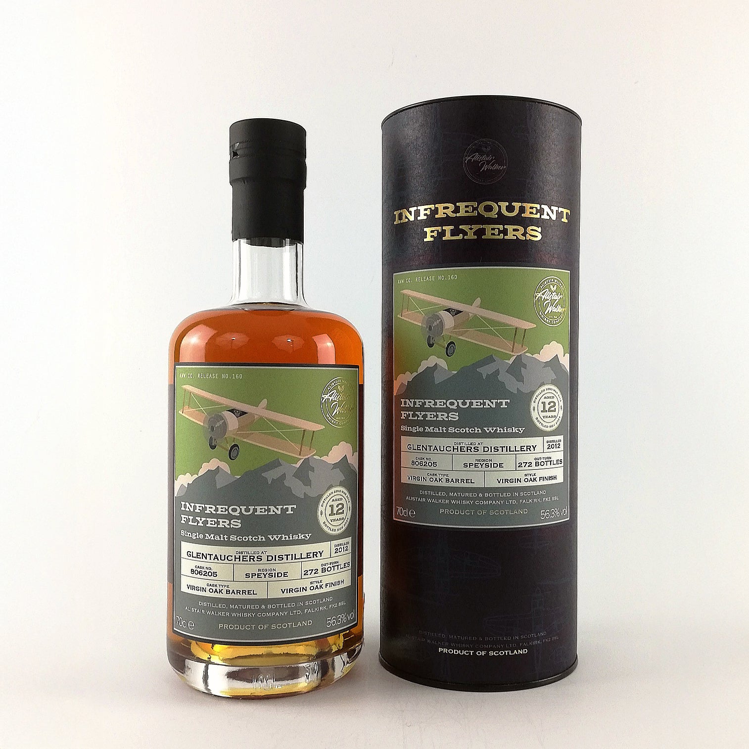 Glentauchers 2012, 12 years, #Cask 806205 - Single Malt Whisky, 70cl - Infrequent Flyers