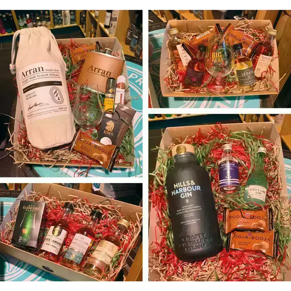 Hamper Gift Wrap with Personalised Tasting Booklet - Wrapping