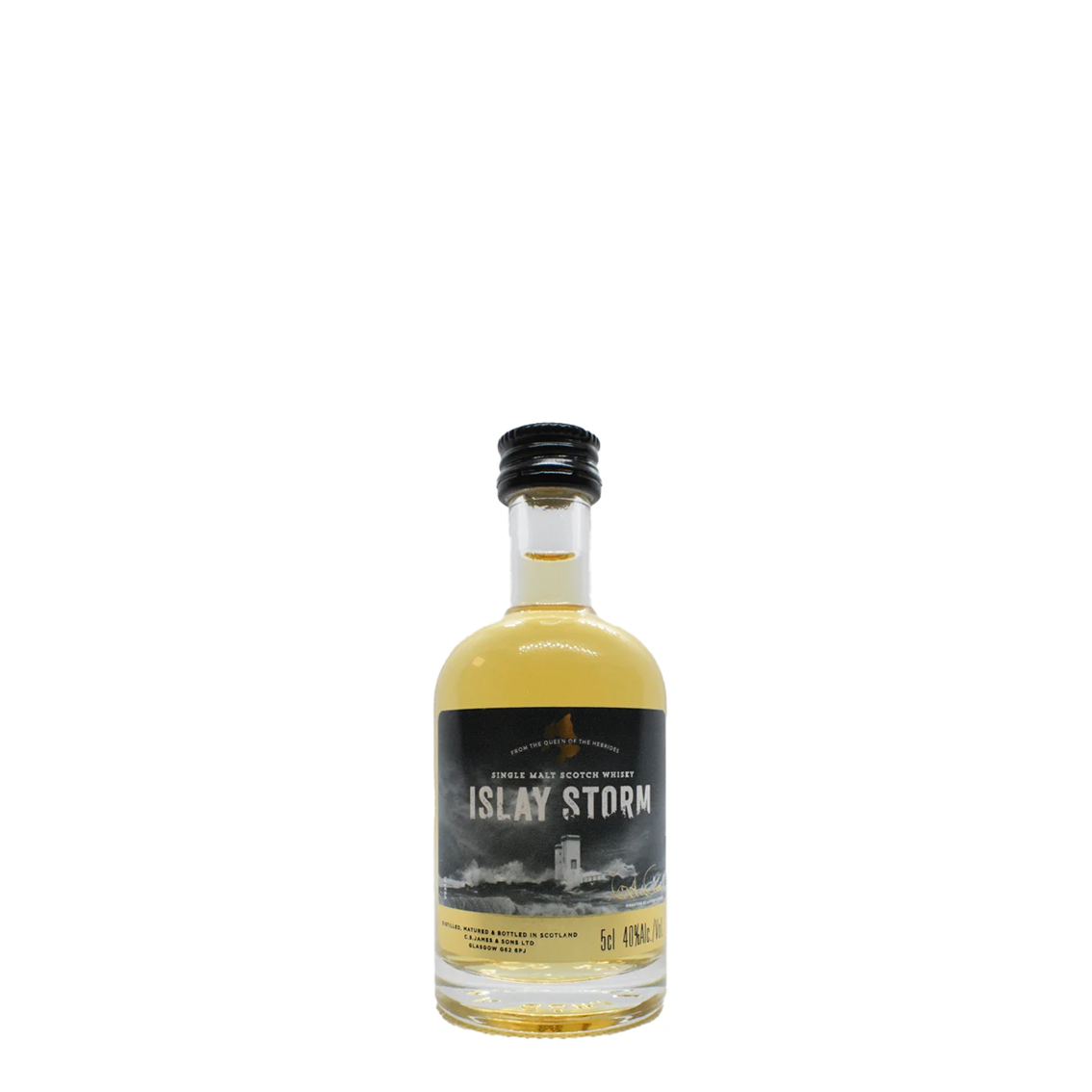 Islay Storm Whisky de malta simple Islay, 5cl - miniatura