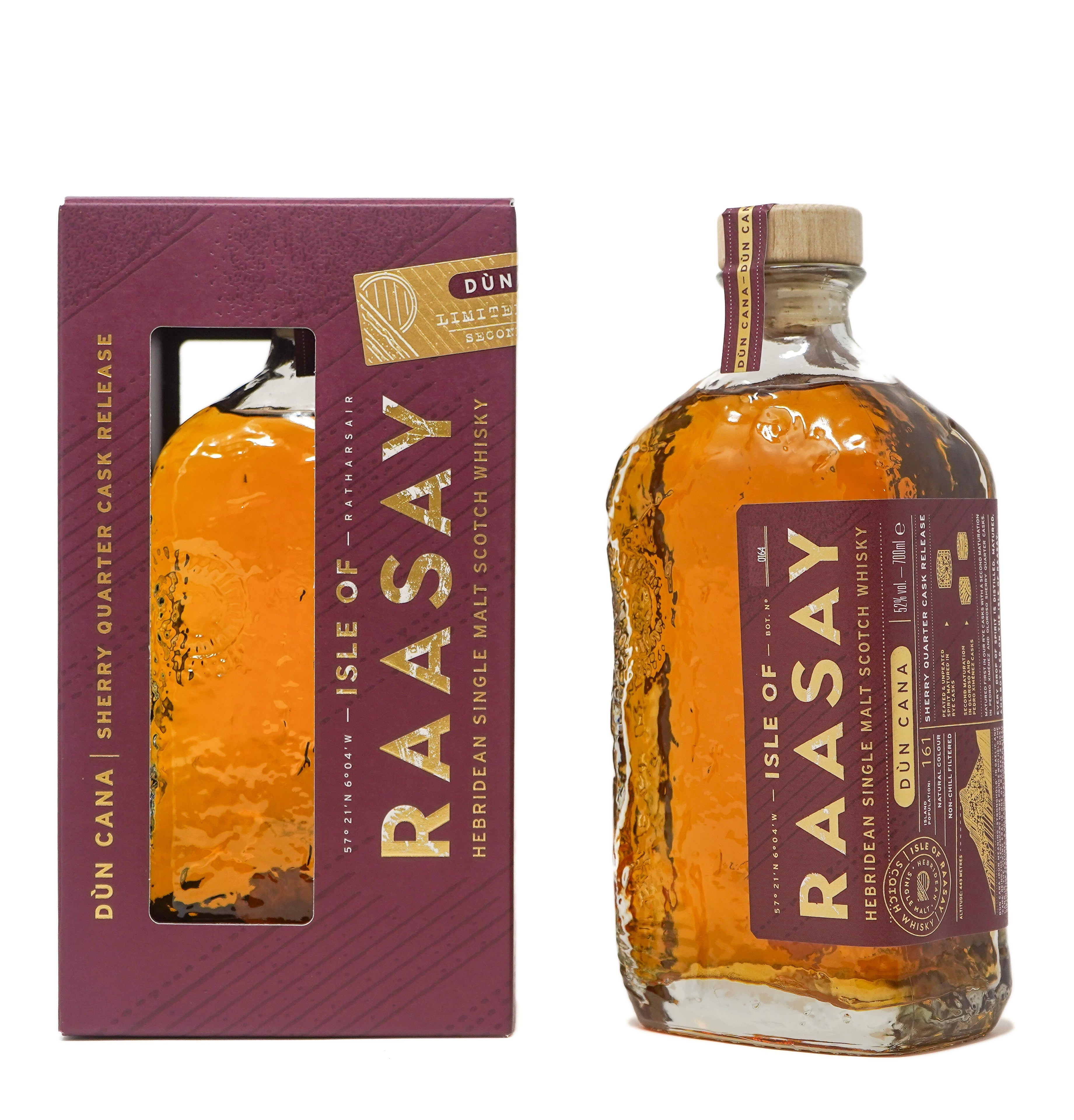 Isle of Raasay, Dùn Cana Sherry Quarter Cask Second (2nd) Edition - Single Malt Whisky