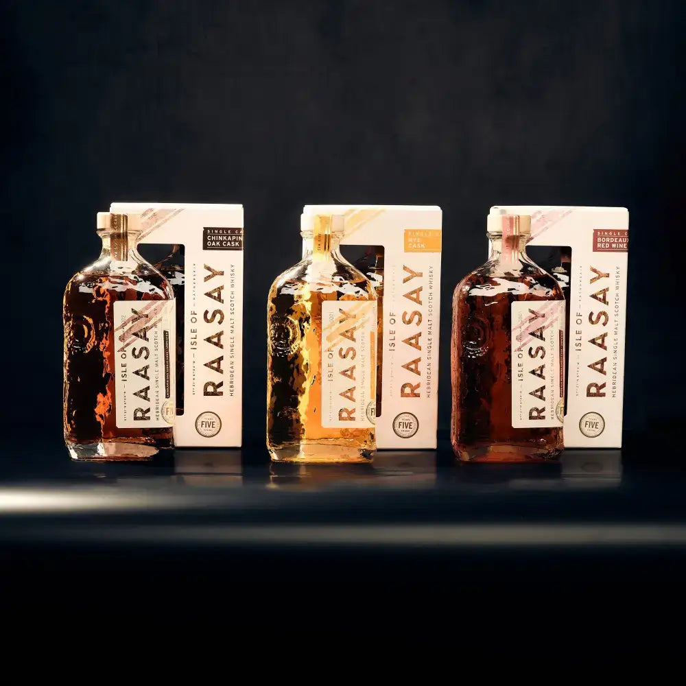 Isle of Raasay Whisky 5 Year Single Cask Na Sia Ex Rye Whiskey Malt 70cl