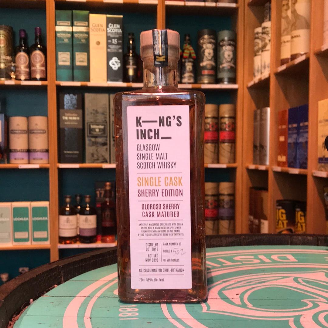 King's Inch Single Cask Sherry Edition Whisky