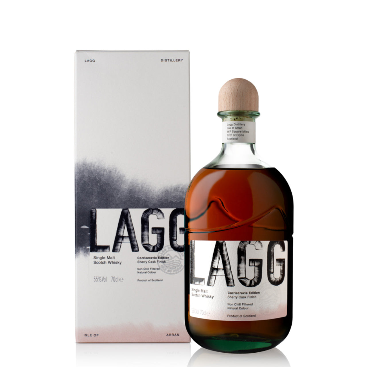 Lagg, edición Corriecravie, whisky de pura malta