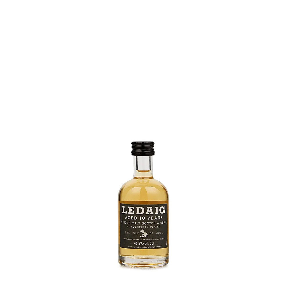 Ledaig, 10 Single Malt Whisky, 5cl - Miniature