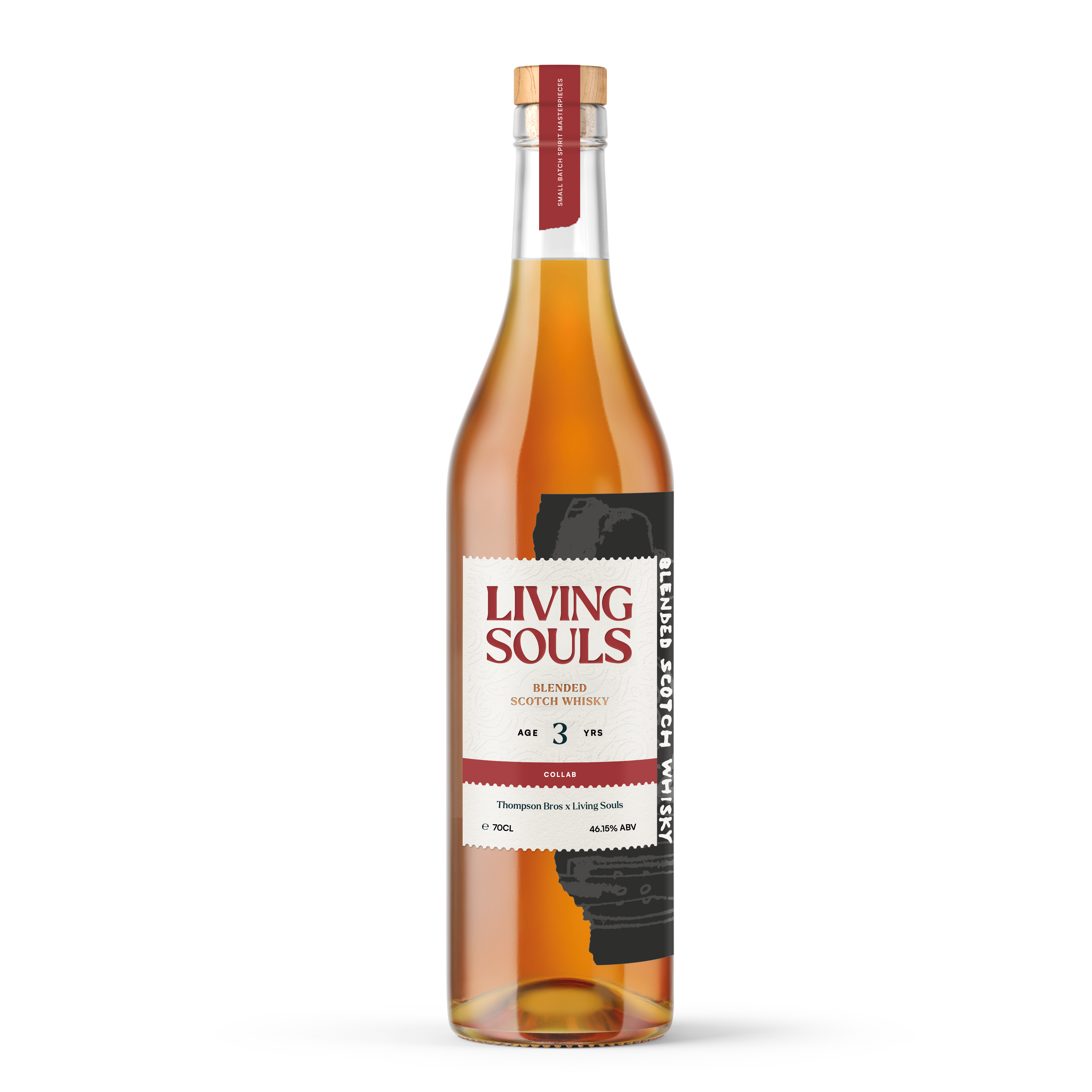 Living Souls x Thompson Bros Collab - Blended Scotch Whisky, 70cl