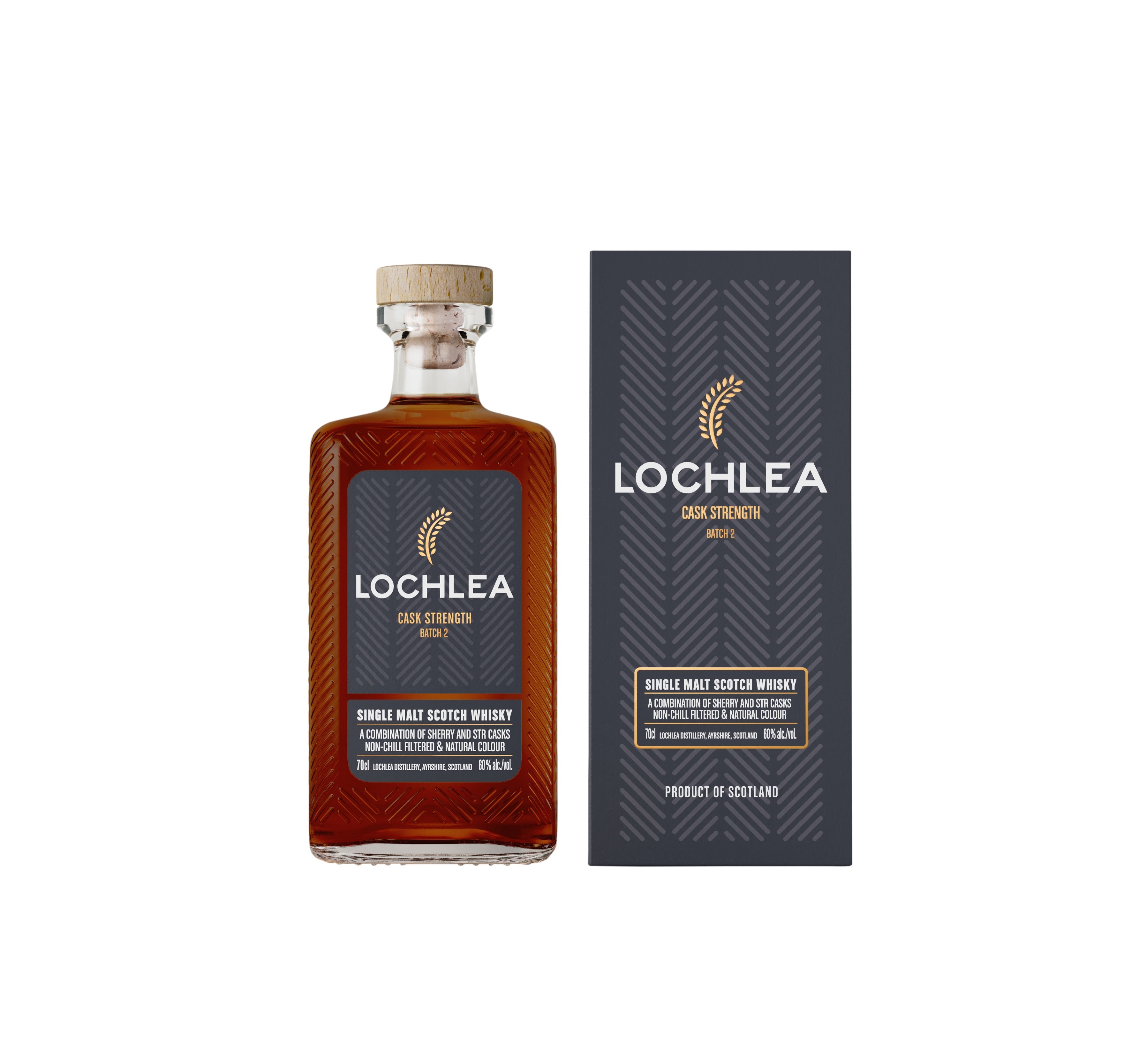 Lochlea, Cask Strength Lote 2 - Whisky de pura malta