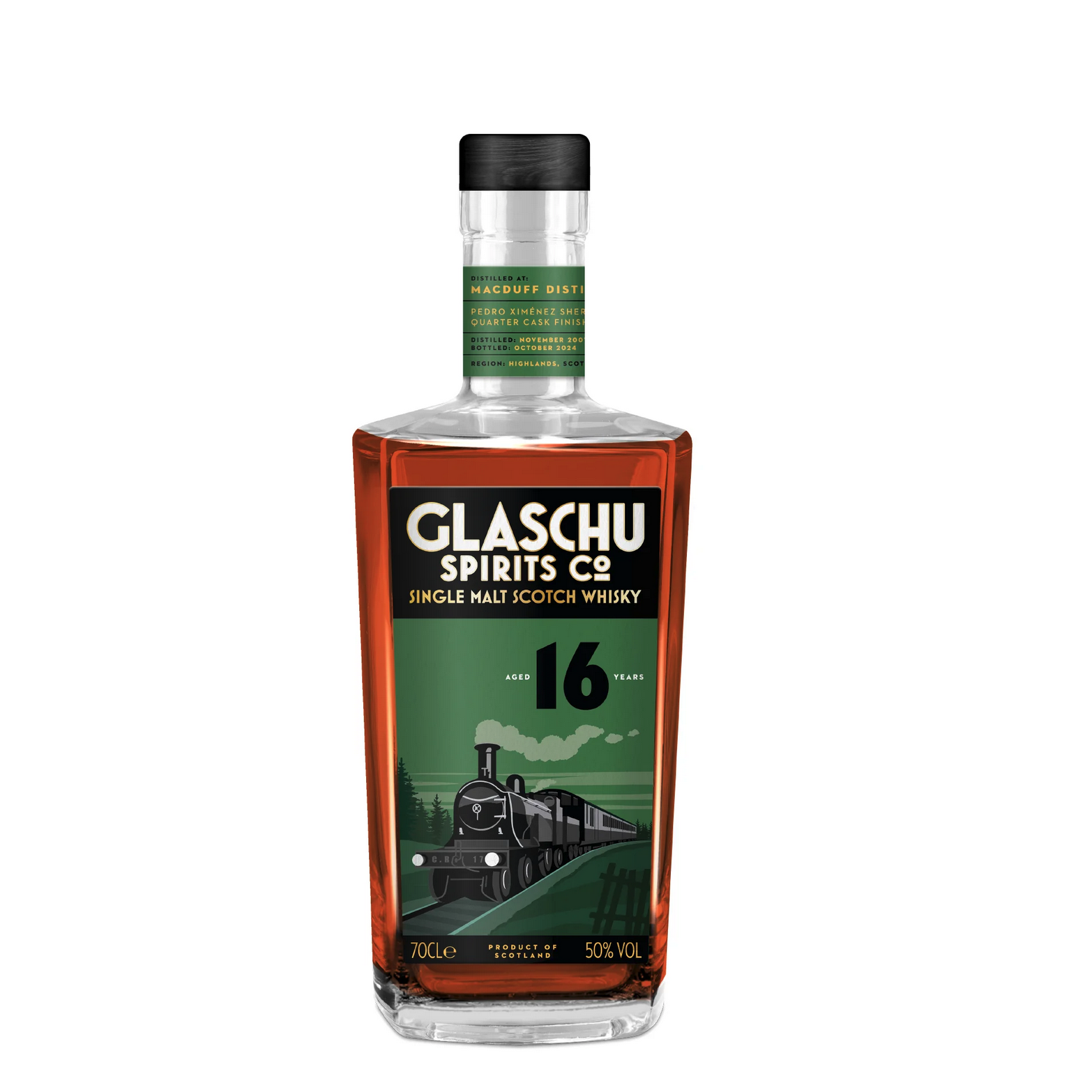 Highland Distillery (Glengoyne) 11, PX Quarter Cask, whisky de un solo barril - Glaschu Spirits