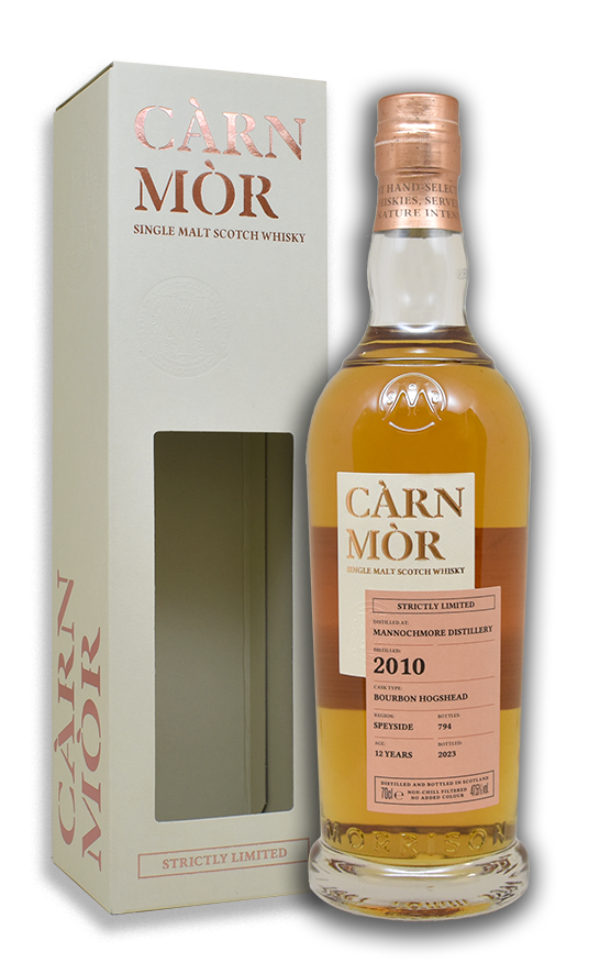 Mannochmore, 2010 Bourbon Hogshead, Càrn Mòr - Morrison Whisky