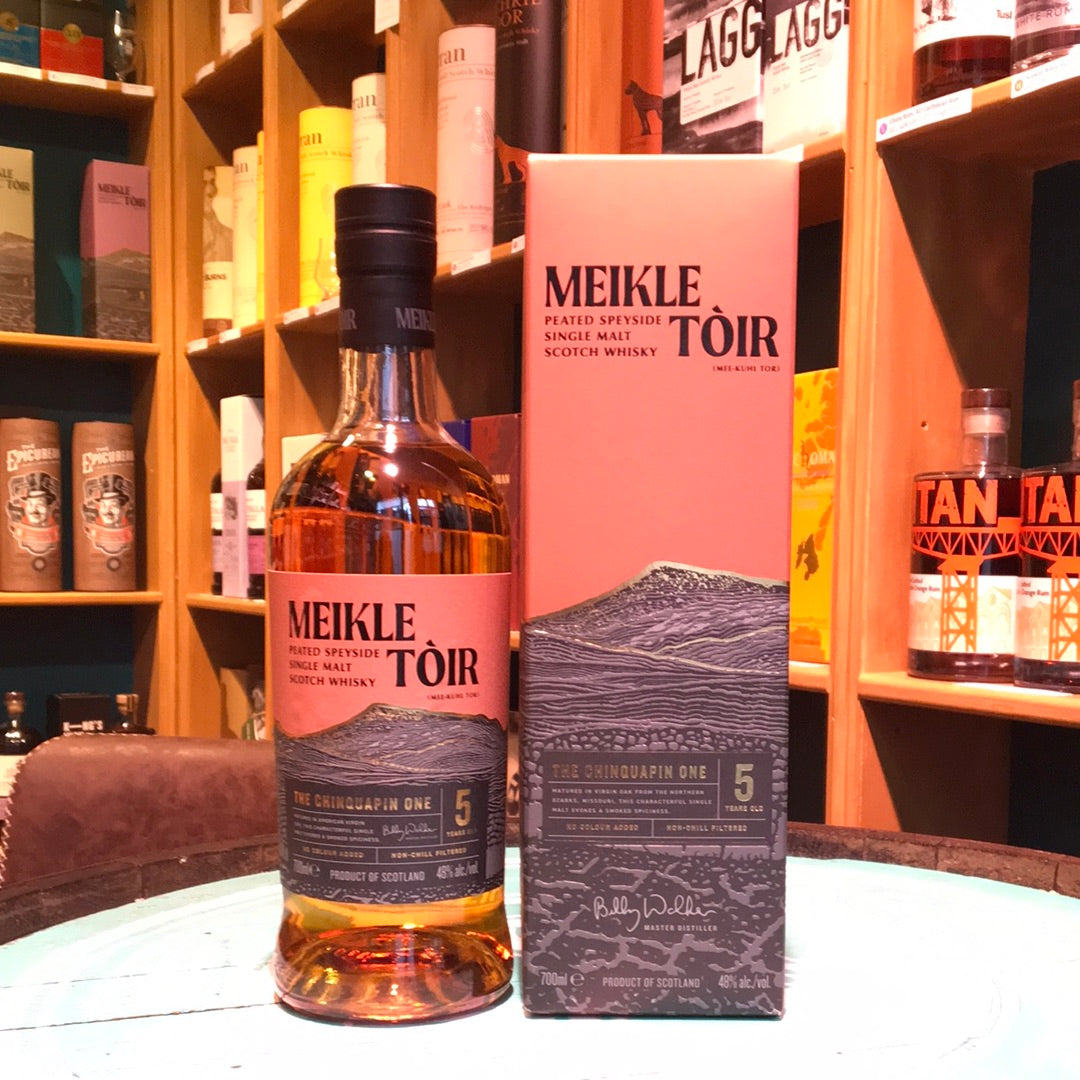 Meikle Tòir - The Chinquapin One, Peated Malt Whisky