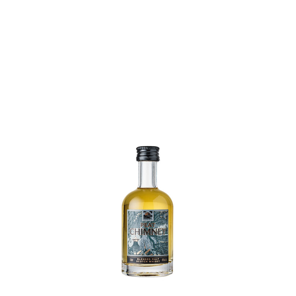 Peat Chimney blended whisky, 5cl - Miniature