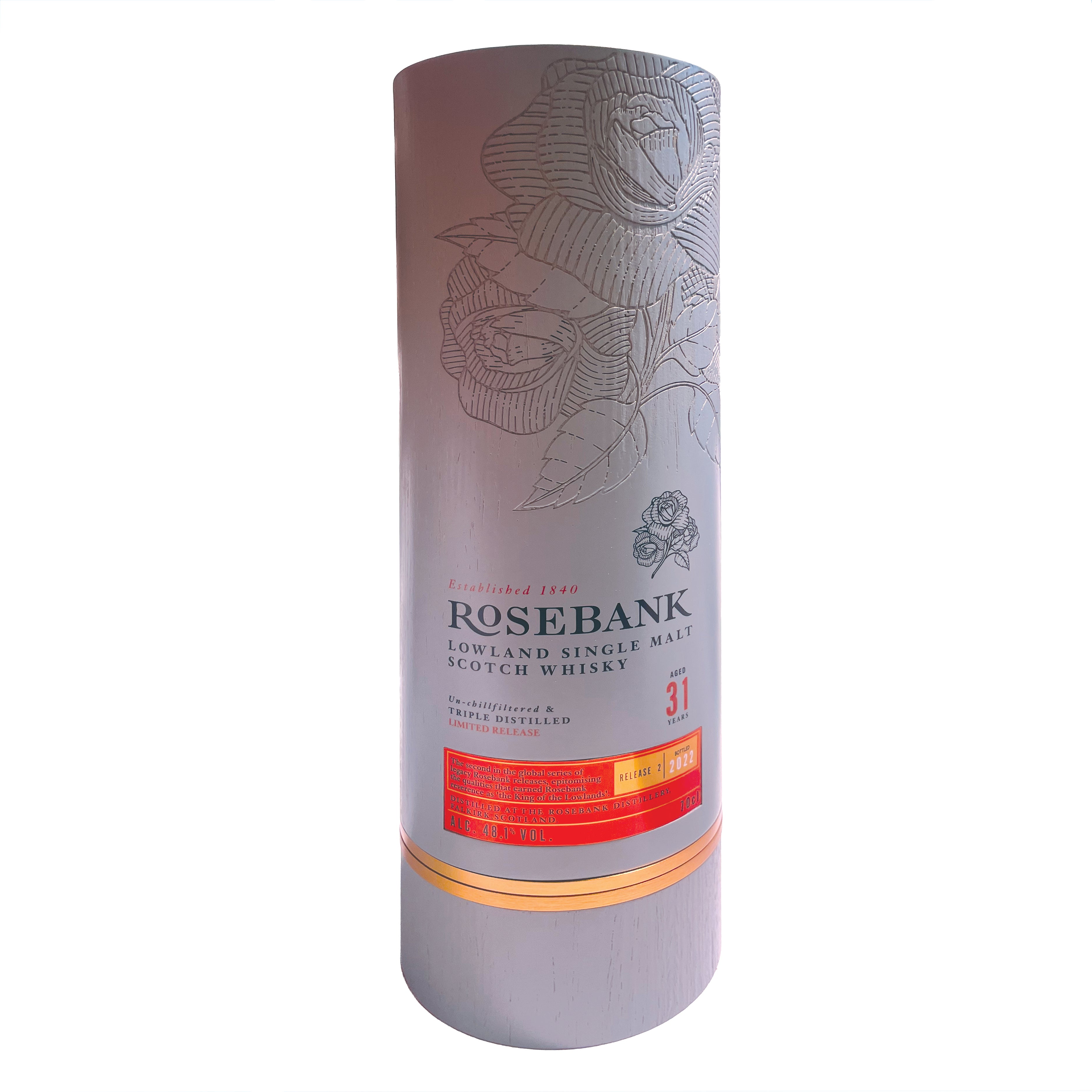 Rosebank 31 Year Old, Release 2 - Single Malt Whisky, 70cl