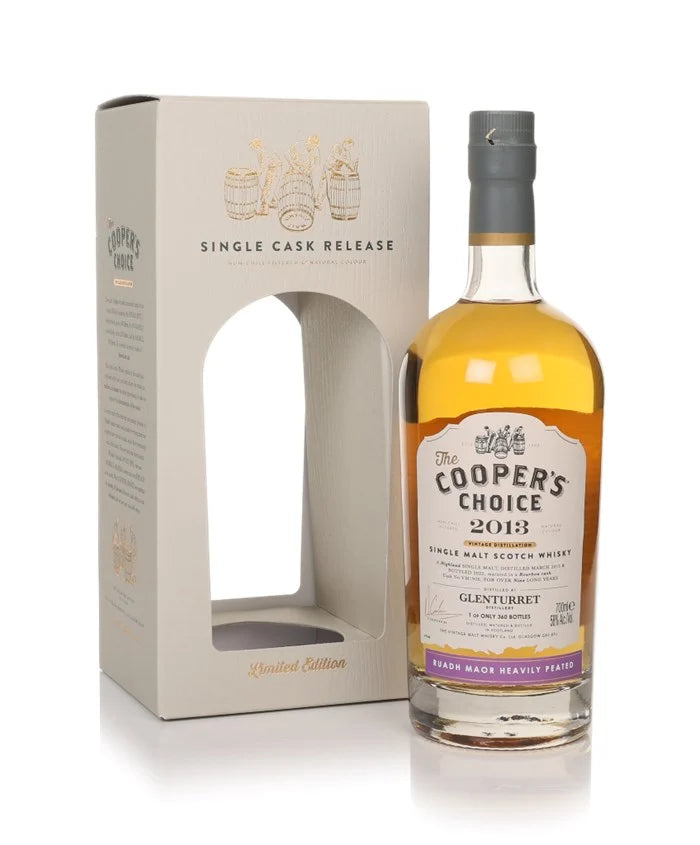 Ruadh Maor, Distilled at Glenturret 2013 - Cooper's Choice Single Malt Whisky