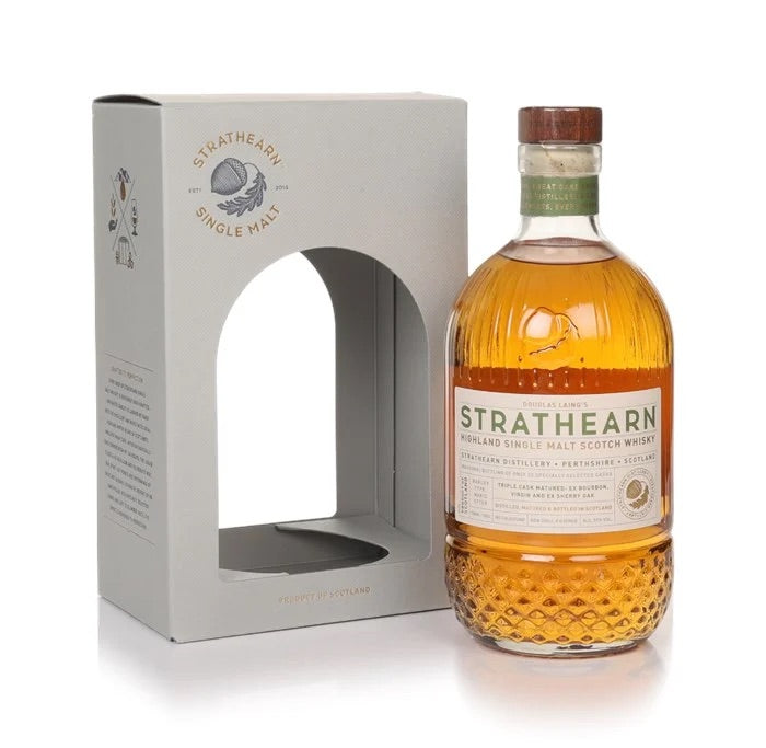 Destilería Strathearn, Douglas Laing - Lanzamiento inaugural, whisky de pura malta