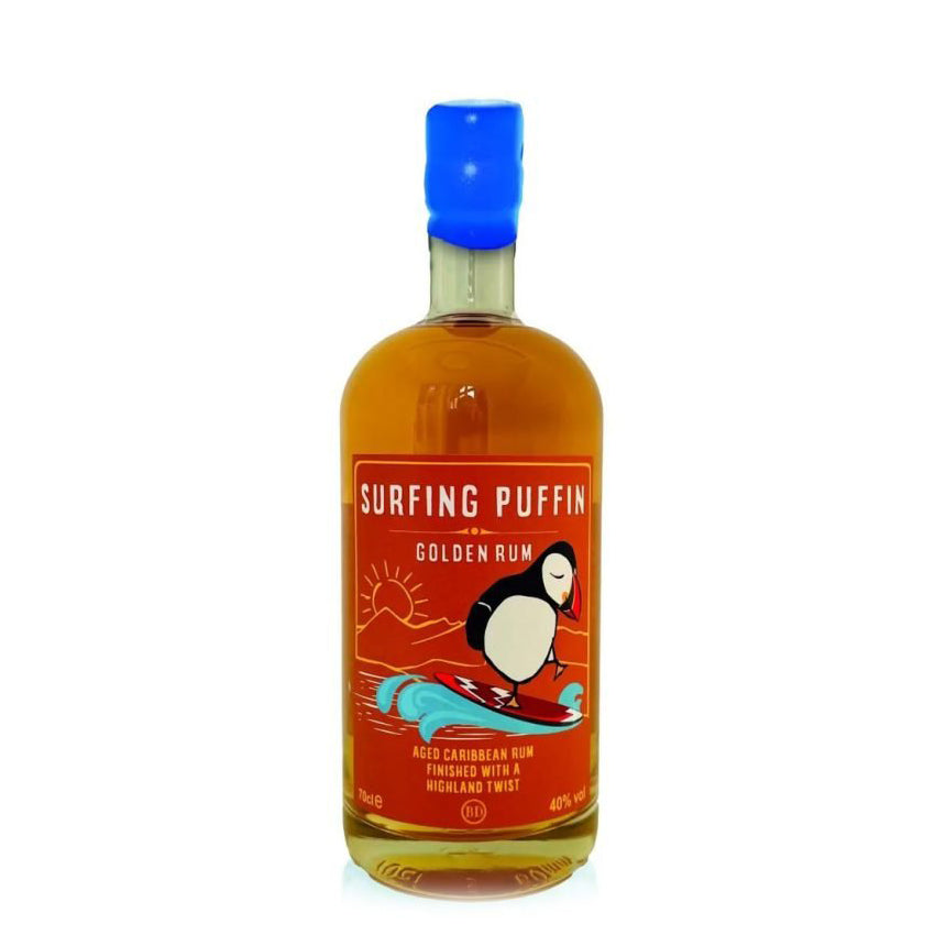 Surfing Puffin Golden Rum 70cl