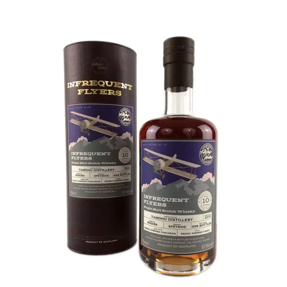 Tamdhu 10 Single Cask Pedro Ximénez Malt Whisky Infrequent Flyers 70cl
