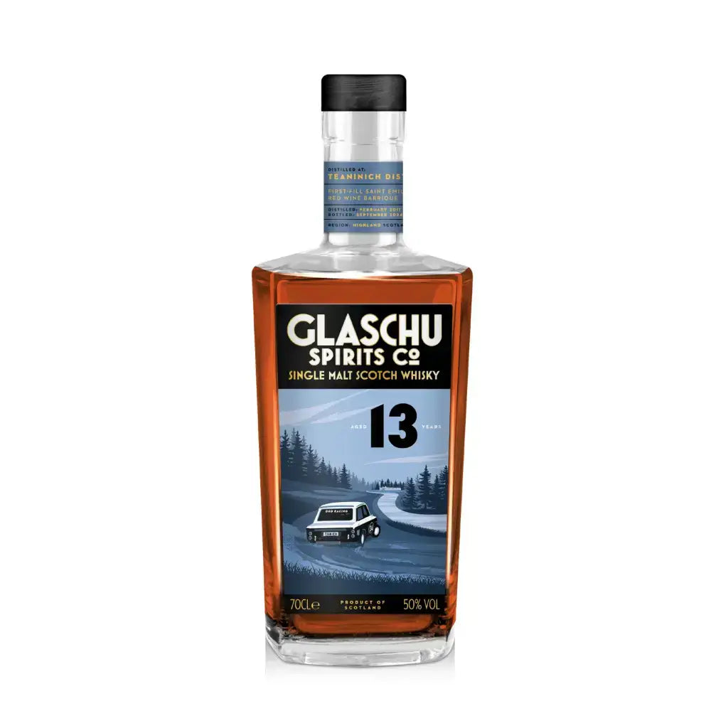 Teaninich 13: Saint Emilion Red Wine Barrique Single Cask Whisky - Glaschu Spirits - Malt - 70cl