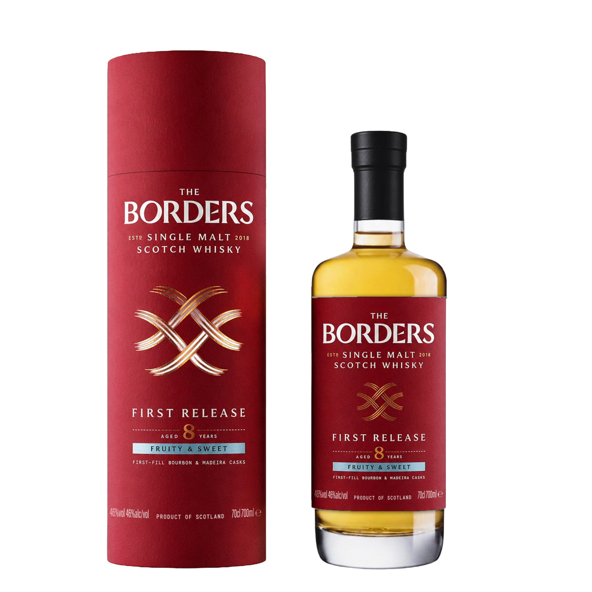 The Borders Distillery Inaugural Single Malt Whisky, 70cl