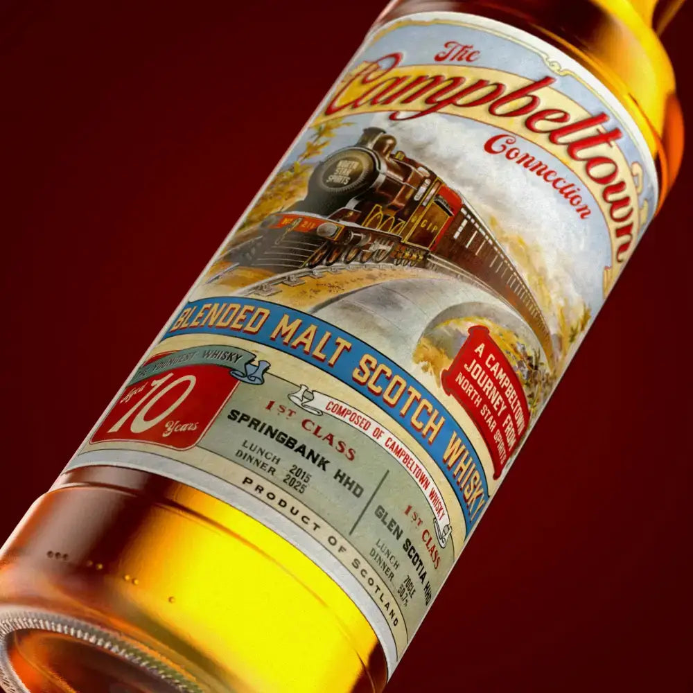 The Campbeltown Connection 10 North Star Spirits - Blended Malt Scotch Whisky - 70cl