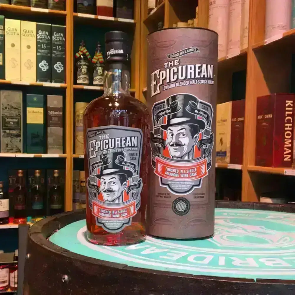 The Epicurean Amarone Finish Single Cask Whisky Malt 70cl