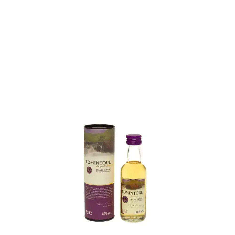 Tomintoul 10 Single Malt Whisky 5cl Miniature - miniature