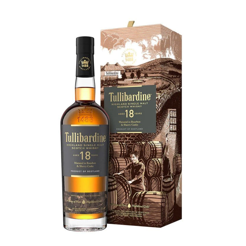 Tullibardine, whisky de pura malta de 18 años