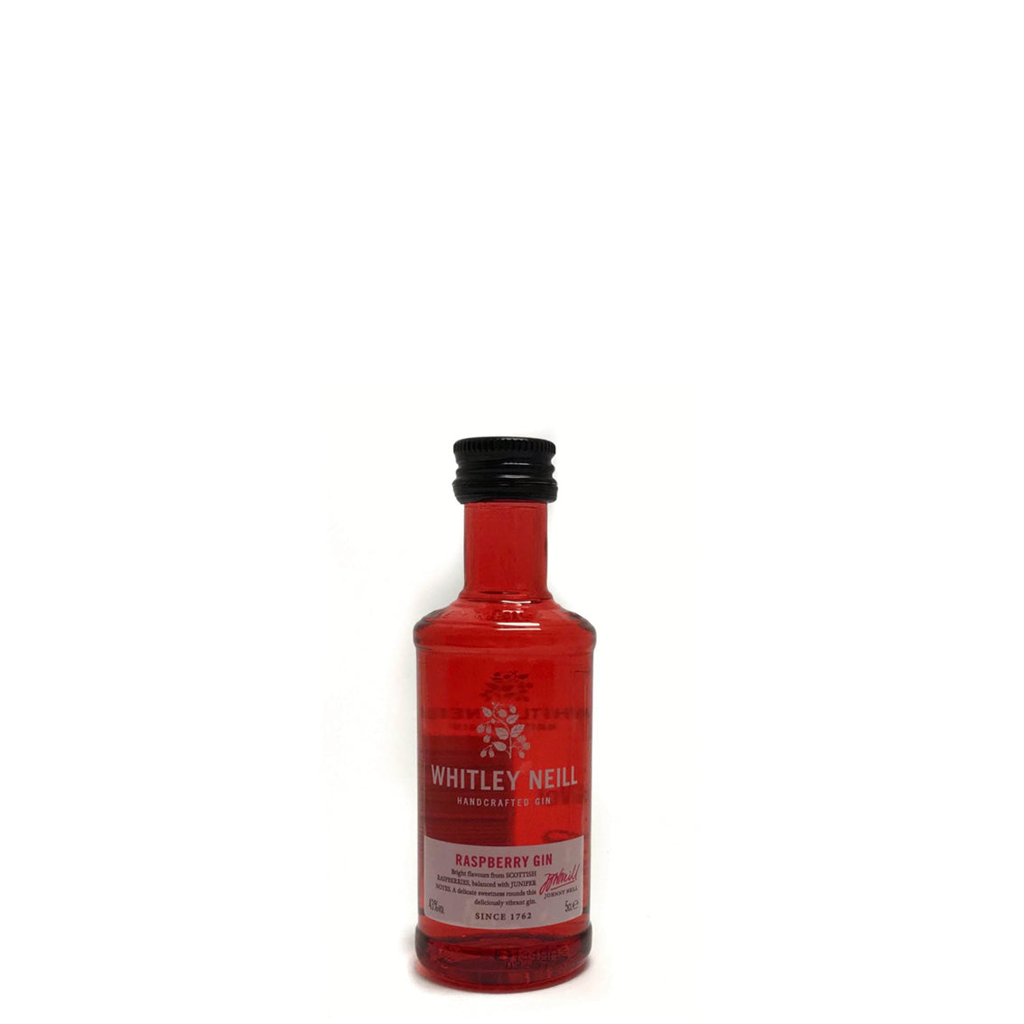 Whitley Neill Raspberry Gin, 5cl - Miniature