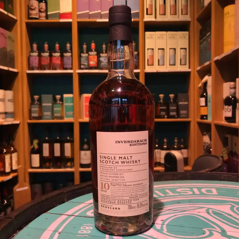 Ardgowan Inverdarach 10 Hospice Edition 2024 Single Malt Whisky 70cl