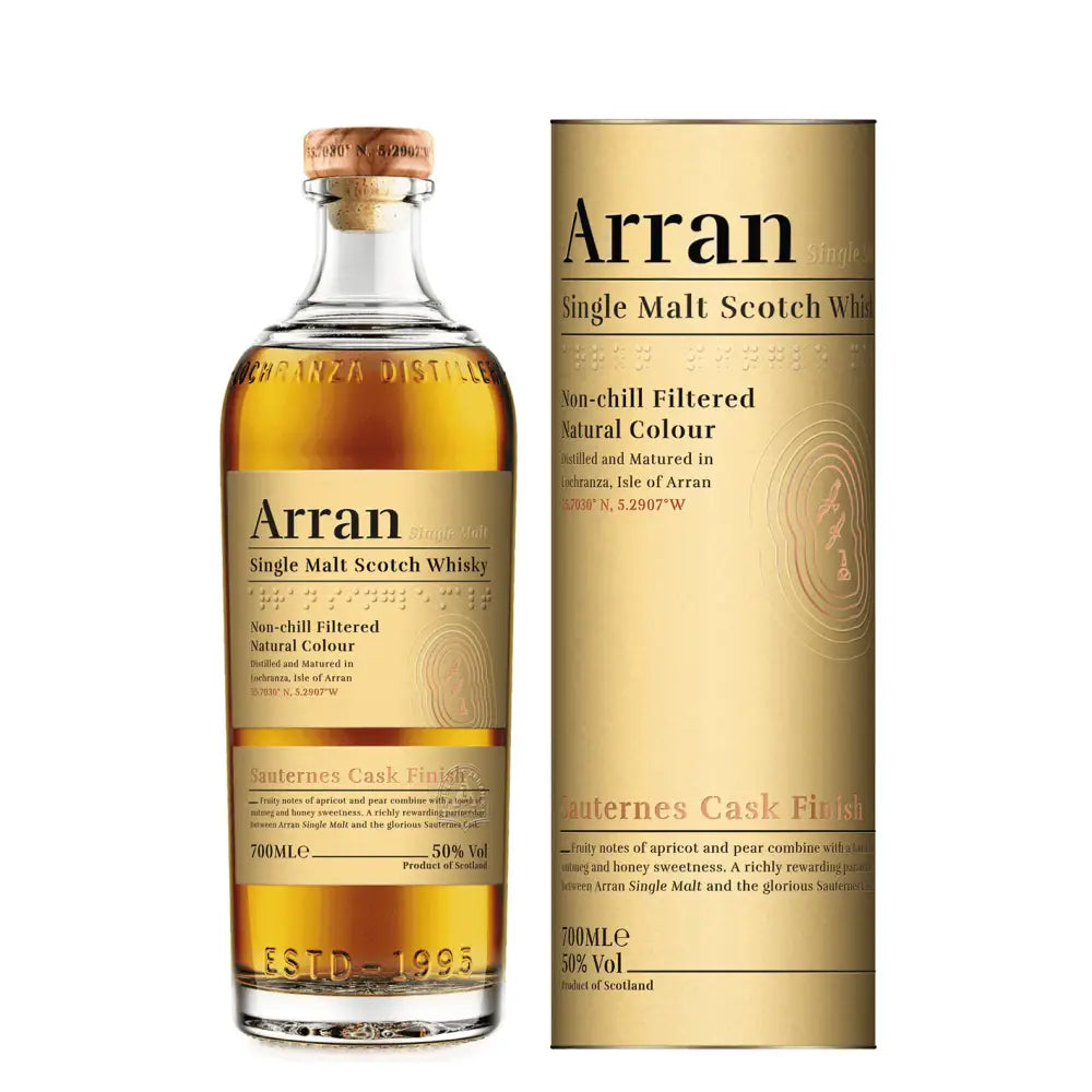 Arran Sauternes Cask Single Malt Whisky - 70cl