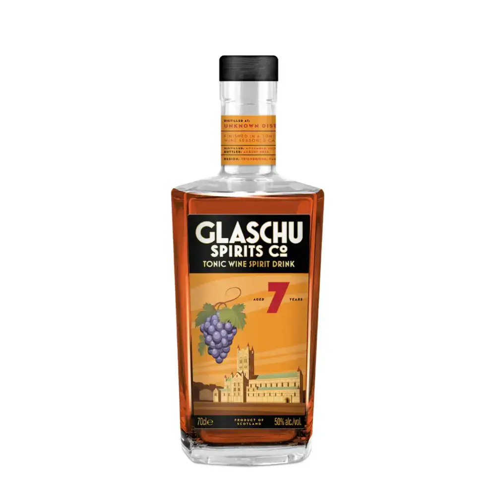 Highland Blended Malt 7 Tonic Wine Finish Single Cask Whisky Glaschu Spirits Co 70cl
