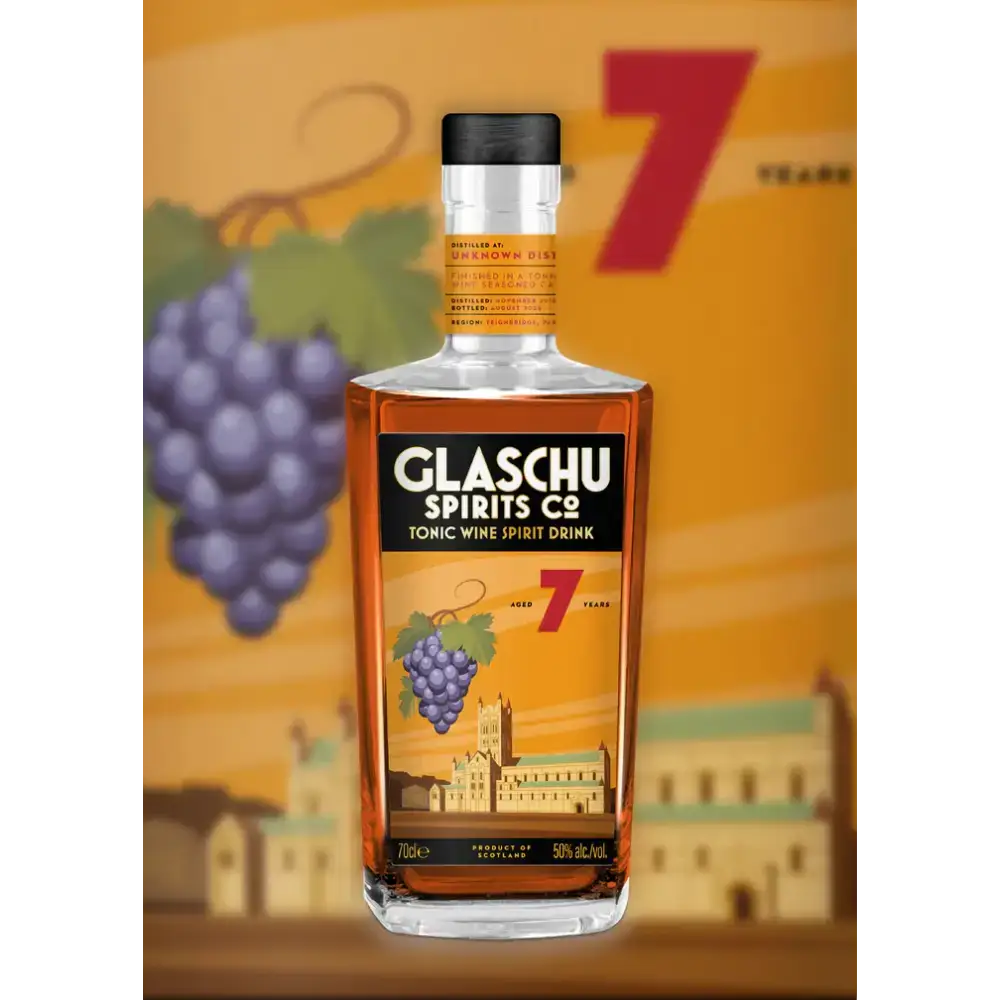 Highland Blended Malt 7 Tonic Wine Finish Single Cask Whisky Glaschu Spirits Co 70cl